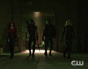 arrow 4x18 team thea olivier diggle laurel