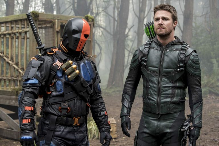 arrow 5x23 oliver deathstroke slade wilson